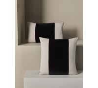 M&S X Kelly Hoppen Band Cushion - Taupe Mix, Taupe Mix