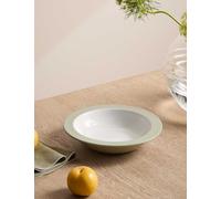 M&S X Kelly Hoppen Contrast Pasta Bowl Green Mix