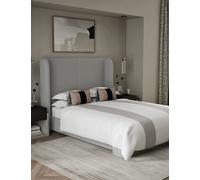 M&S X Kelly Hoppen Sateen Panel Bedding Set - 6FT - Grey Mix, Taupe Mix,Grey Mix