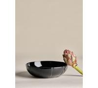 M&S X Kelly Hoppen Textured Pasta Bowl Black