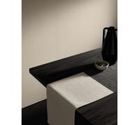 M&S X Kelly Hoppen Woven Banded Runner Black