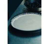 M&S X Tom Kerridge Reactive Glaze Dinner Plate Black