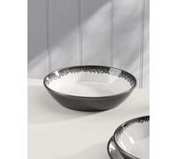 M&S X Tom Kerridge Reactive Glaze Pasta Bowl Black