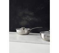 M&S X Tom Kerridge Stainless Steel 20cm Chef Sauté Pan Silver