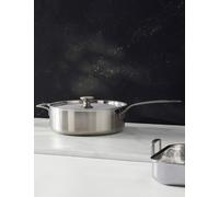 M&S X Tom Kerridge Stainless Steel All Purpose Saucepan Silver