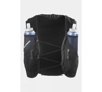 Salomon Unisex Advance Skin 12 | 12 Liter Hydration Trail Running Vest, Black, Medium