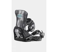 M Salomon District Pro Team Snowboard Bindings Silver Size