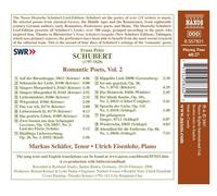 M. Schafer:Eisenlohr - SCHUBERT: Romantic Poets, Vol. 2