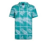 (M, Sea Green) Bench Mens Patterned Tailored Shirt
