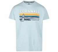 (M, Seafoam) Trespass Men's Casual Printed T-Shirt - Akkul