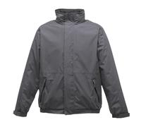 (M, Seal Grey/Black) Regatta Dover Waterproof Windproof Jacket (Thermo-Guard Insulation)