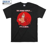 (M) Sebastian Crab The Human World T-shirt