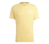 Adidas Mens Own The Run Stripe T-Shirt - Semi Spark - Semi Spark - M