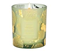 M&SENSE 230g Fresh Melon Scented Candles, Long Burning 42h, Soy Wax Candle Outdoor Indoor, Summer Candles Gift for Patio,Garden,Camping, Organic Non Toxic Candle for Sleep,Family,Hoilday