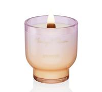 M&SENSE 270g Natural Soy Wax Jar Candle with Wooden Wick | Moonlight Tuberose Scent | 55-Hour Burn & Long-Lasting Burn | Housewarming Gift for Men and Women