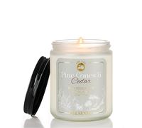 M&SENSE 7 oz Pine Cone Cedar Scented Candle, 48H Lasting Burning Soy Wax Candles, Fall Winter Scents Candles for Thanksgiving, Halloween, Christmas, Gift for Children, Parents, Lovers