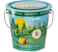 M&SENSE Citronella Eucalyptus Scented Candle 40 oz,Citronella Eucalyptus Candles Outdoor Indoor,Summer Candles for Outside,250 Hours Burn Time,Nature Soy Wax