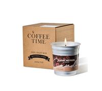 M&SENSE Coffee Scented Candle 200g, Caramel Macchiato Scent, 48 Hours Long Burn, Strong Scented Candles, Soy Wax Candle for Bedroom,Kitchen,Home Decor, Winter Gift Candles for Christmas,New Year