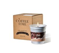 M&SENSE Coffee Scented Candle 200g, Espresso Scent, 48 Hours Long Burn, Strong Scented Candles, Soy Wax Candle for Bedroom,Kitchen,Home Decor, Winter Gift Candles for Christmas,New Year