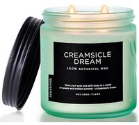 M&SENSE Creamsicle Dream Medium Soy Wax Scented Candles Gifts for Women 330g 70H Non Toxic Candle Gift for Men 2 Wick Organic Home Fragrance Candles for Home Decor Bedroom Friend