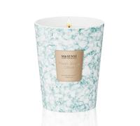 M&SENSE Fresh Sage Citrus Soy Scented Candle Gifts for Women Men 400g Large Marble Candle 80 Hours Non Toxic Candles for Home Fragrance