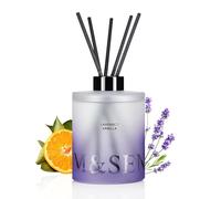 M&SENSE Lavender Vanilla Large Reed Diffuser, 500ml Scented Diffuser with Sticks, Home Fragrance Gift for Bedroom, Bathroom, Office Decor, Non Toxic Long Lasting Scent for Man & Women