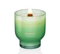 M&SENSE Scented Candle with Crackling Wick, Blood Orange Cedarwood 280g, 60 Hours Long Burning Time, Perfect Gifts for Women