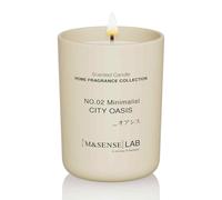M&SENSE Scented Candles 250g City Oasis Natural Soy Wax Candles Long Burning Minimalist Aromatherapy Candles, Perfect Christmas Gifts for Women and Men.