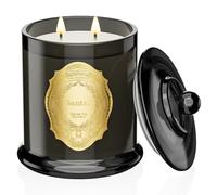 M&SENSE Scented Candles 360g Santal Natural Soy Wax Candle 75 Hours Long Burning Time, Perfect Christmas Gifts for Women and Men.