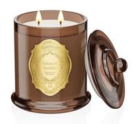 M&SENSE Scented Candles 360g Tobacco Vanilla Natural Soy Wax Candle 75 Hours Long Burning Time, Perfect Christmas Gifts for Women and Men.