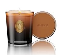 M&SENSE Scented Candles Gifts for Women 260g Fireside Flurries Natural Soy Wax Candle 50H Long Burning, Aromatherapy Candles Gift for Men, Perfect Halloween Christmas Birthday Gifts