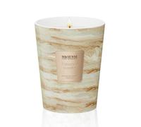 M&SENSE Tobacco Vanilla Soy Scented Candle Gifts for Women Men 400g Large Marble Candle 80 Hours Non Toxic Candles for Home Fragrance