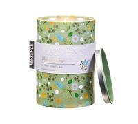 M&SENSE White Tea Sage Soy Aromatherapy Scented Candles Gifts for Women 320g 60H Organic Jar Candle Gifts for Men Non Toxic Floral Candles for Spring Holiday Romantic Evenings Relaxation
