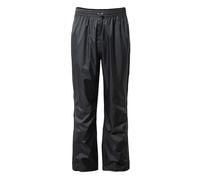 Unisex Ascent Waterproof Overtrousers - Black, Black M Short