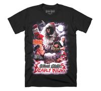 (M) Silent Night Deadly Night He Knows When You've Been Naughty T-Shirt