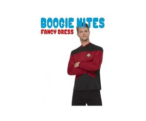 (M) SM52341 Star Trek The Next Generation Commander Uniform Starfleet Enterprize