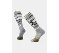 M Smartwool Mens Full Cushion Alpine Edge OTC Ski Socks Lt Grey Size