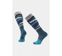 M Smartwool Mens Ski Full Cushion Midnight Pattern OTC Socks Blue Size