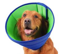 (M) Soft Dog Cone After Surgery Help To Prevent Pets From Biting For Protecting Your Pet From Injuries