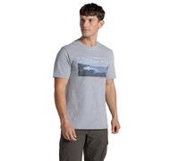 (M, Soft Grey) Craghoppers Mens Sabden National Trust Short Sleeve T-Shirt