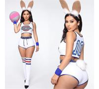(M) Space Lola Bunny Rabbit Cosplay Costume Rabbit Bunny Jam Costumes Women Girls Halloween Party Clothes