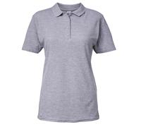 Gildan Women's Softstyle Short Sleeve Double Pique Polo Shirt in Grey | Size: Medium Gildan Grey M