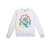 (M, Sports Grey) My Little Pony Womens/Ladies Group Shot Sweatshirt