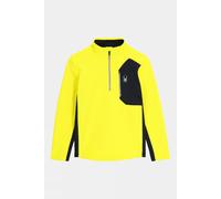 M Spyder Mens Bandit Half Zip Fleece Yellow Size