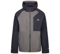 Trespass Mens Fala Waterproof Shell Jacket Storm Grey M