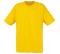 (M, Sunflower) Fruit Of The Loom Mens Screen Stars Original Full Cut Short Sleeve T-Shirt