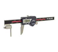 M-SURE MS-245-150 Tube Wall Thickness Digital Caliper 0-150mm / 0-6" | ±0.05mm Accuracy | Removable Cylindrical Pin Jaw | Tube Wall & Slot Measurement | Stainless Steel | Cabled Data Output