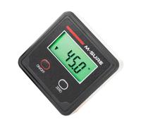 M-SURE MS-910-000 Digital Angle Gauge with Magnetic Base and Backlight, 0.1° Resolution, Electronic Sensor