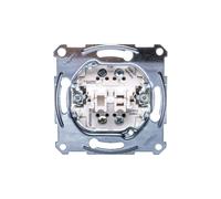 M System Single Socket z/u 16A IP44 with Merten MTN2514-0414