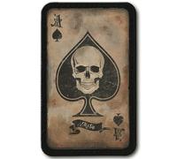 M-Tac Ace of Spades Death Card Tactical Morale Patch Army Combat Hook Fasteners Print (Coyote/Black)